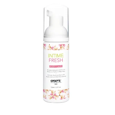 Піна для інтимної гігієни EXSENS Intime Fresh 150 мл, екстракт троянди і алое вера, натуральна
