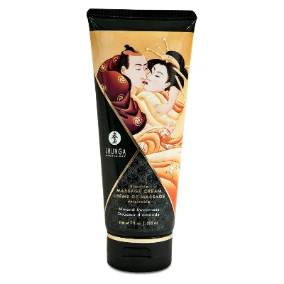Їстівний масажний крем Shunga Kissable Massage Cream - Almond Sweetness (200 мл)