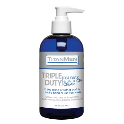 Густа змазка для фістингу Doc Johnson TitanMen - Triple Duty (240 г)
