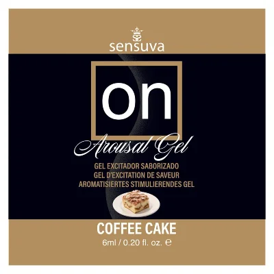 Пробник збудливого гелю Sensuva - ON for Her Arousal Gel Coffee Cake (4 мл)