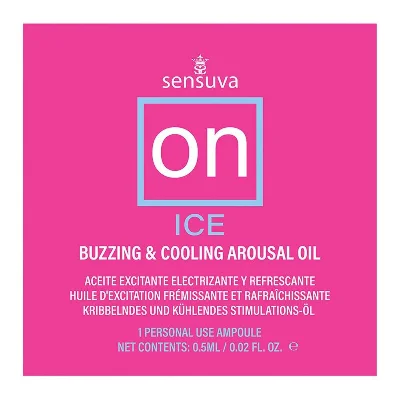 Пробник збуджувальної олії Sensuva – ON Arousal Oil for Her Ice (0,3 мл)