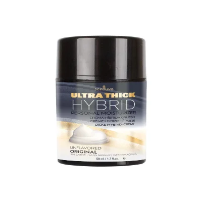 Густий крем-змазка на гібридній основі Sensuva UltraThick Hybrid Formula (50 мл) рН збалансована