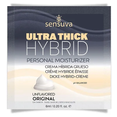 Пробник густої змазки Sensuva - Ultra-Thick Hybrid Formula (6 мл)