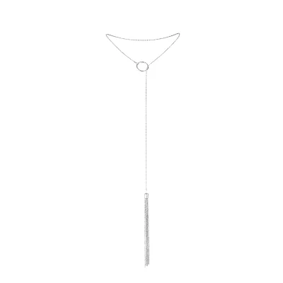 Ланцюжок для тіла Bijoux Indiscrets Magnifique Tickler Pendant Chain — Silver