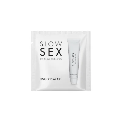 Пробник гель-змазки для мастурбації Bijoux Indiscrets Slow Sex Finger play gel