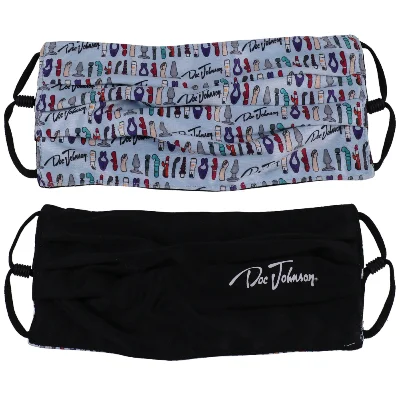 Двостороння маска Doc Johnson DJ Reversible and Adjustable face mask