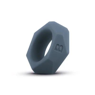 Ерекційне кільце Boners Diamond Cock Ring – Grey, внутрішній діаметр 3,2 см