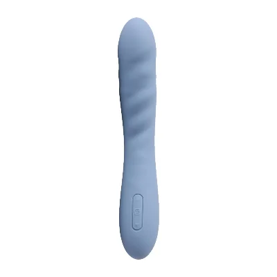 Смарт-вібратор з пульсацією Svakom Ava Neo Cornflower Blue, 15 режимів роботи, водонепроникний