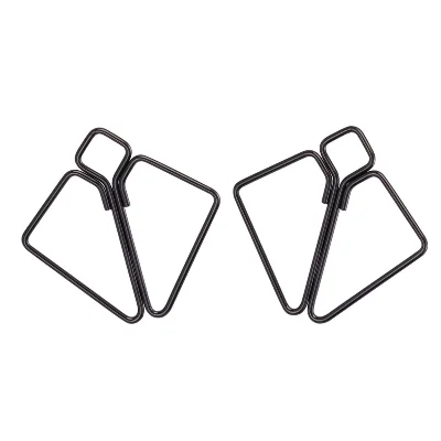 Затискачі для сосків LOCKINK Minimalism Nipple Clamps, сріблясті