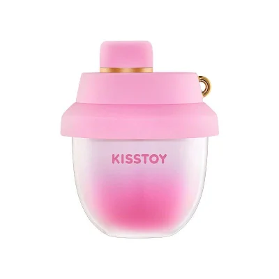 Вакуумний стимулятор-брелок KISSTOY Kiss Pods, 5 рівнів інтенсивності + Turbo-режим, 2 насадки