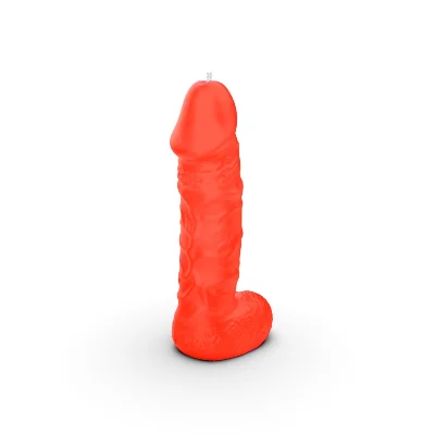 Свічка у вигляді члена Чистий Кайф MEDIUM Orange
