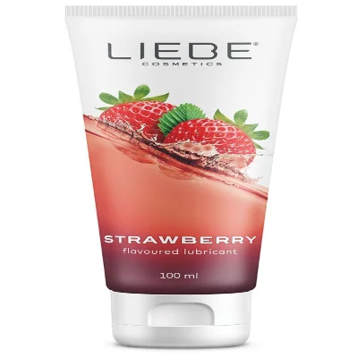 Лубрикант на водній основі Liebe Lubricant Strawberry 100 мл
