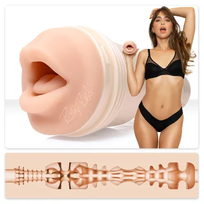 Мастурбатор-ротик Fleshlight Girls: Riley Reid - Insomnia, зі зліпка ротика, дуже ніжний