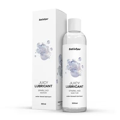 Лубрикант на водній основі Satisfyer Juicy Lubricant Sparkling Water water based 300 мл