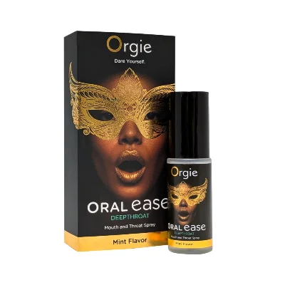 Спрей для глибокого мінету Orgie – Oral Ease Deepthroat (15 мл), м’ятний, без анестетиків