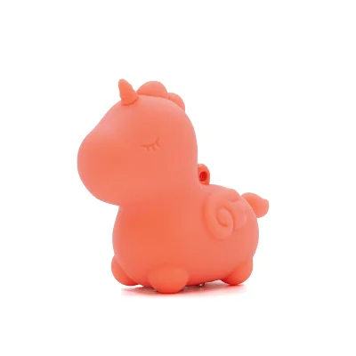 Вібратор-мінієдиноріжка Unihorn Mini – Peachy Pony, брелок з вібрацією, 10 режимів