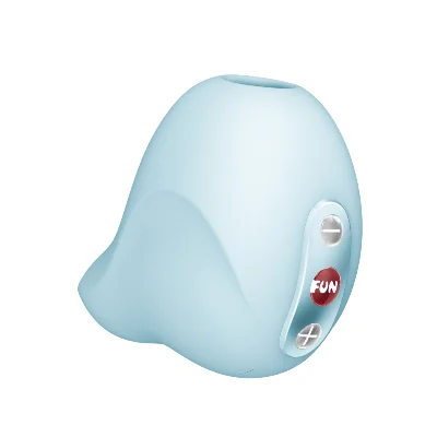 Вакуумний стимулятор Fun Factory Seduction Ice Blue, 11 режимів роботи, перезаряджуваний