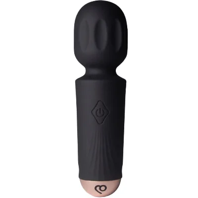 Вібромасажер Rocks Off Mini Wand Black Tulip, 16 режимів
