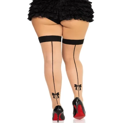 Панчохи Leg Avenue Spandex Backseam Stockings One Size