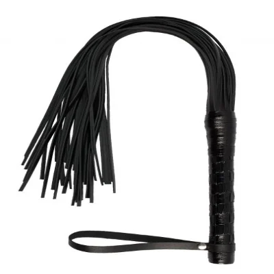 Флогер Premium Leather Flogger, Black кожа
