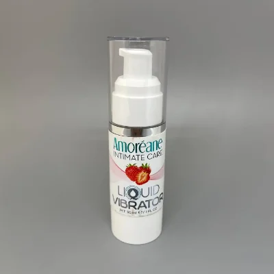 Стимулирующий лубрикант от Amoreane Med: Liquid vibrator - Strawberry ( жидкий вибратор ), 30 ml