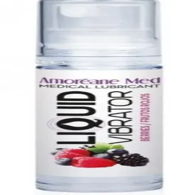 Стимулирующий лубрикант от Amoreane Med: Liquid vibrator - Berries ( жидкий вибратор ), 10 ml