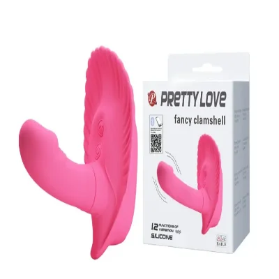 Стимулятор клитора PRETTY LOVE - FANCY CLAMSHELL APP 10 режимов вибрации