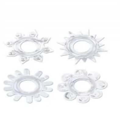 Набор эрекционных колец Cock Rings Set, Clear