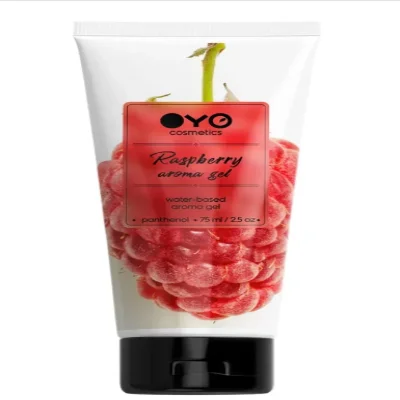 Универсальный ароматизированный увлажняюший гель-лубрикант OYO - Raspberry aroma gel, 75 ml