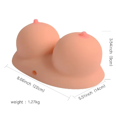 Мастурбатор Грудь-Вагина "Ashery Big Sexy Breast" без вибрации телесный