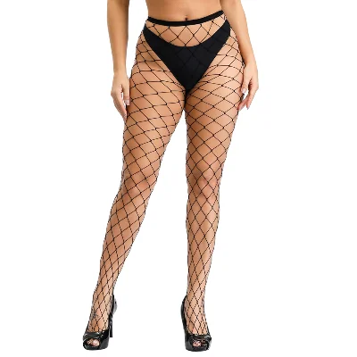 Колготки Kelly в крупную сетку S/L