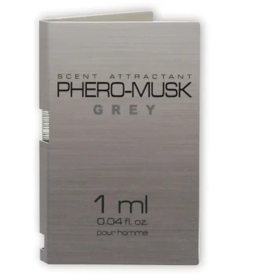 Духи с феромонами мужские PHERO-MUSK GREY, 1 мл
