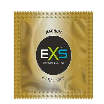 EXS Rightway Gold золотые презервативы, тонкие и увлажненные ( по 1 шт)