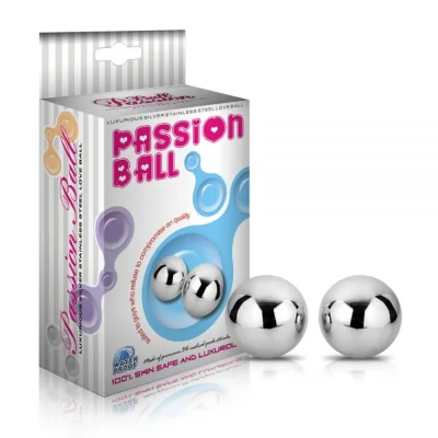 Вагинальные металлические шарики Passion Dual Balls 20mm