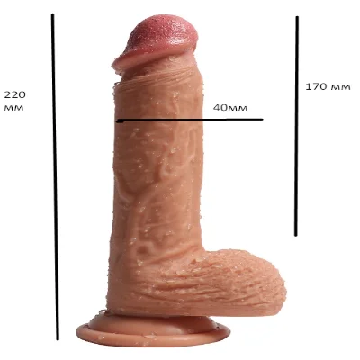 Фаллоимитатор "Dean`s penis", мулат