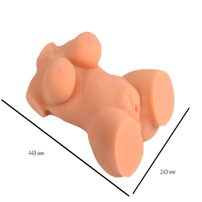 Реалистичное тело-маструбатор "Jacob Solid Silicone Sexy Doll "