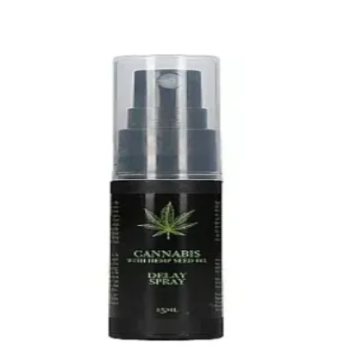Спрей пролонгирующий Cannabis With Hemp Seed Oil - Delay Spray, 15 ml
