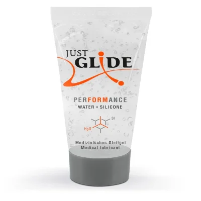 Лубрикант водно-силиконовый Just Glide Performance 50 мл (веганская)