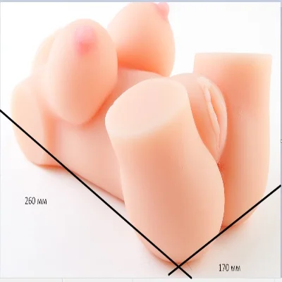 Реалистичное тело-торс "Anica Solid Silicone Sexy Doll", "S"