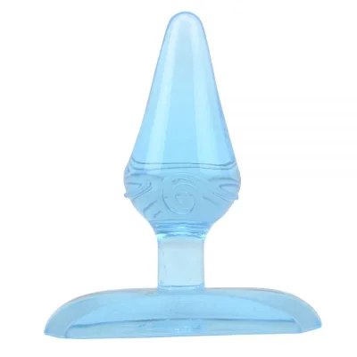 Анальный плаг Basic Training Gun Drops, Blue