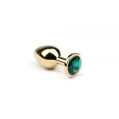 Анальная пробка,Gold Emerald, S