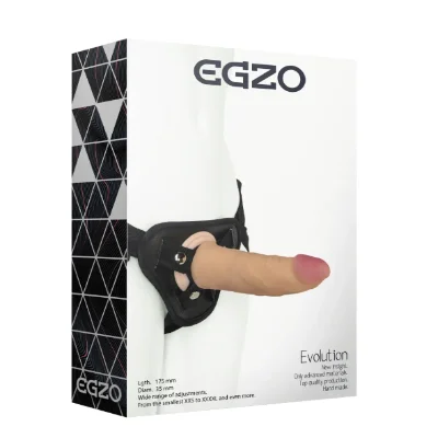 Страпон женский EGZO Evolution STR003 (17,5 см х 3,5 см )