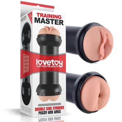Мастурбатор вагина-анус двойной Training Master Double Side Stroker Pussy and Anus
