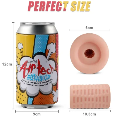 Мастурбатор Мужская карманная киска Soda cup