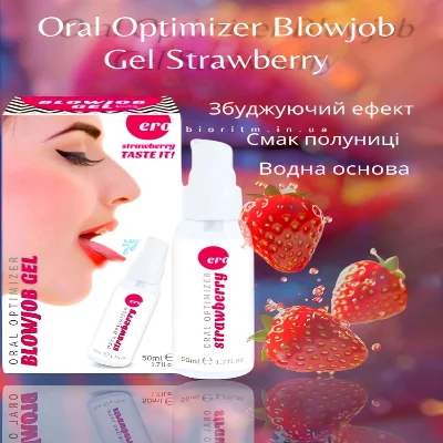 Стимулирующий гель Oral Optimizer Blowjob Gel Strawberry, 50 ml