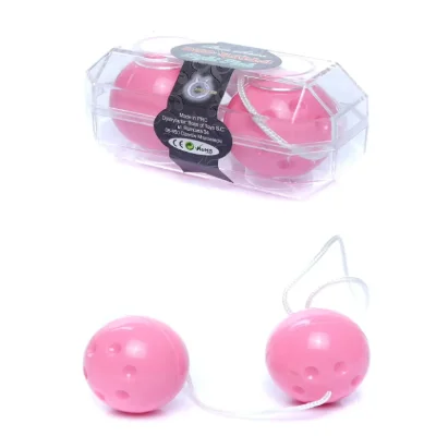 Вагинальные шарики Duo balls Light Pink