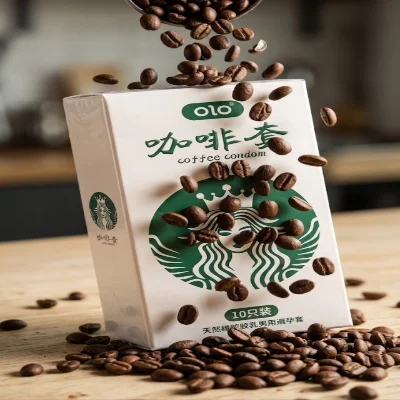 Презервативы OLO Coffee Condom, упаковка 10 шт