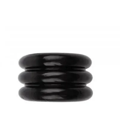 Эрекционное кольцо черное тройное Triad Cock Ring