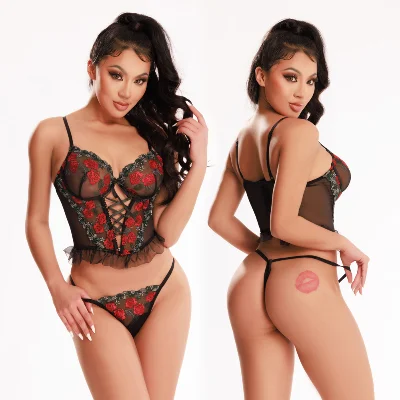 Сексуальный комплект: корсет + стринги L/XL