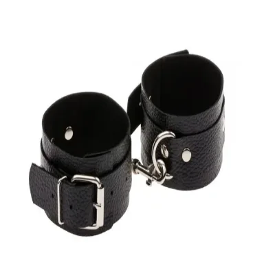 Оковы Leather Standart Leg Cuffs, Black